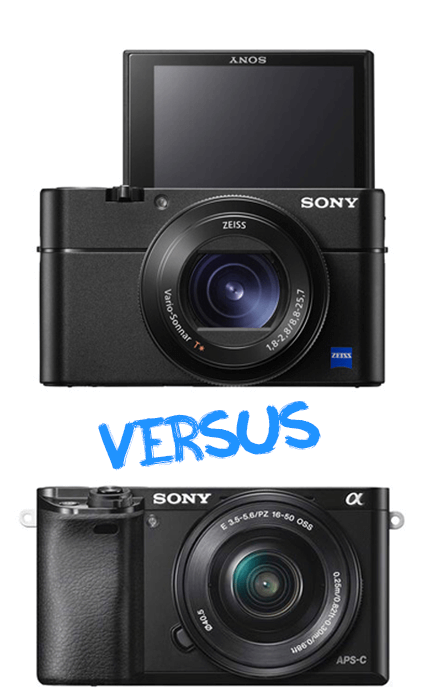 compactcamera versus systeemcamera