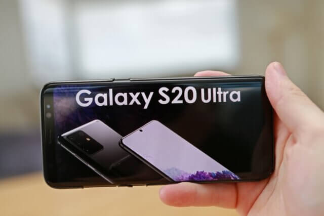 De nieuwe Samsung Galaxy S20 Ultra
