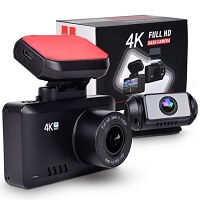 Zynos 4k Ultra HD Dashcam Voor Auto 